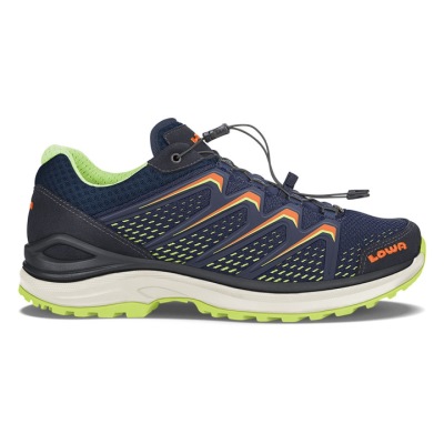 Lowa Maddox GTX Lo Heren - Sneakers Donkerblauw / Lichtgroen PNWUVE607